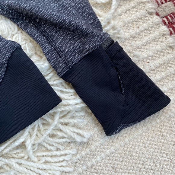 LULULEMON mini check black Runderful half zip pullover 10 - Picture 6 of 12